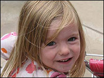 Missing: Madeleine McCann