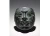 A stone head made by the Olmec civilisation in Mexico. © Trustees of the British Museum