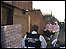 Clearing an alleyway in Stockton