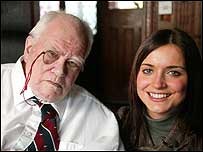 Sir Patrick Moore and Jacey Normand