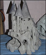Concrete castle