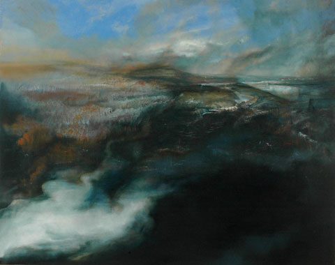 Painting by Iwan Gwyn Parry. Image courtesy of the artist