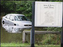 Abandoned car in Lower Earley, by Ron Bailey