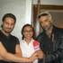 Raj and Pablo with the lovely Rani Mukerji
