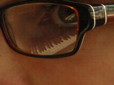 Keyboard in the frame