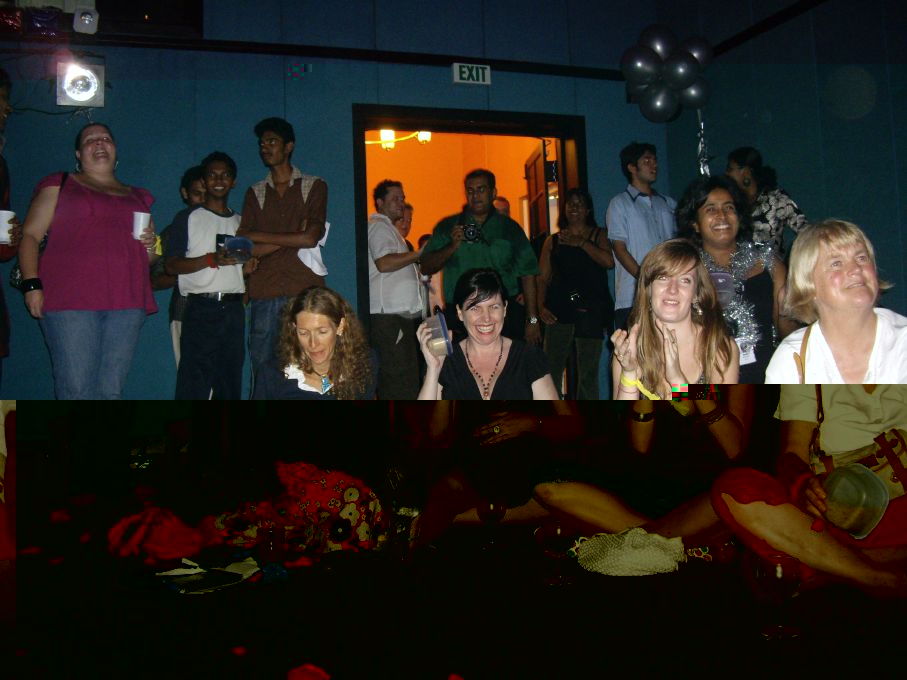 the audience