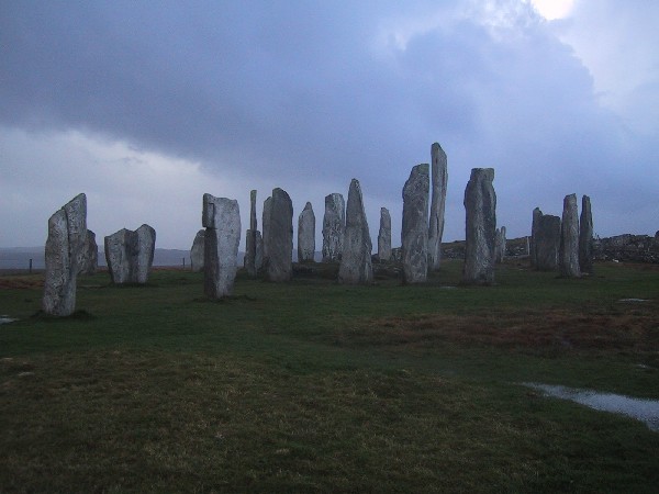 Calanais around lunchtime...