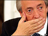 O presidente argentino Néstor Kirchner