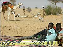 Sudan'da mülteci çocuklar