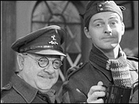Arthur Lowe and Ian Lavender