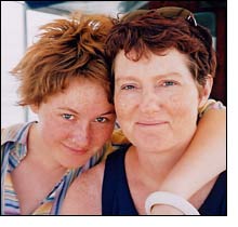 Image: Jo Bunting and daughter, Anna