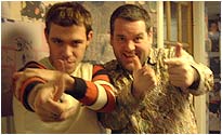 Will Young with Chris Moyles this morning
