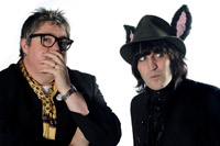 Phill Jupitus and Noel Fielding