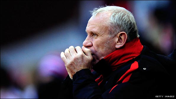 Argyle manager Peter Reid