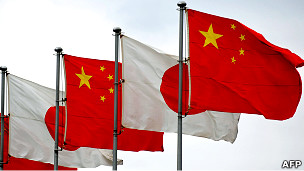 中日两国国旗