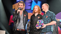 Winners - Biffy Clyro collect the Best Single Teen Award