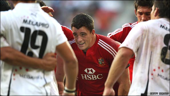 Lions prop Andrew Sheridan 