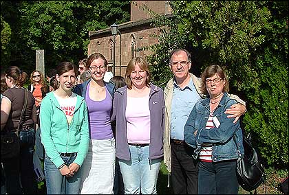 Nora, Lizz, Cath, Hartmut and Monika