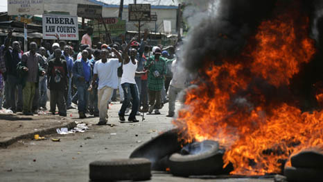 Kenya violence in 2008