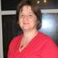 Debbie Duncan relaxing at home