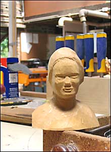 Wood carving