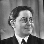 Madge Pursglove in WRNS uniform, 1942