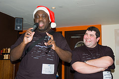 Ian & Matthew @ BBC Backstage