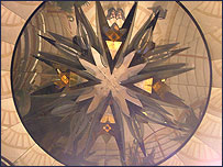 Celing in main reception of Oceania