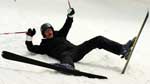 Chris Evans skiing