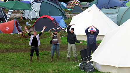 Adam, Matt, Pete 1 and Pete 2 (left to right)