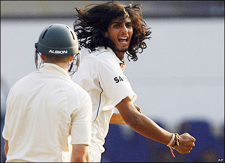 India's Ishant Sharma