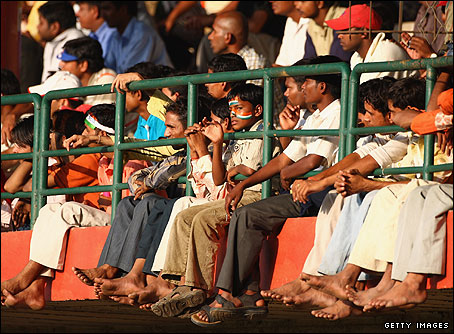 These fans look keen enough on Test cricket