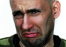 A person making a face.