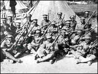 First World War servicemen