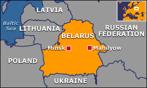 Map of Belarus
