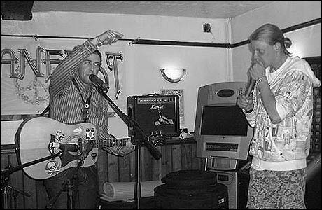 Pikey Esq and James Severy at Swanfest 2008