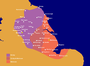 BBC TV region Yorkshire and Lincolnshire