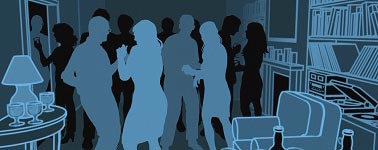 At the Party - by Rod Lord