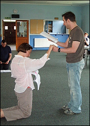 York Shakespeare Project rehearsals