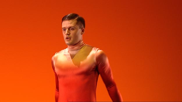 Michael Clark company rehearsing in Venice.