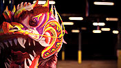 Chinese Dragon Dancing