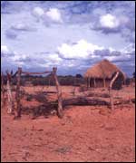 Red People series - diphuduhudu landscape 