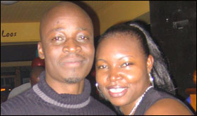 Paul Odiero and friend