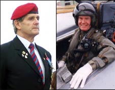 Terry Scriven and Julian Lewis