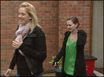 Kerry Malone and Rebecca Ingram