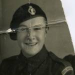 My photograph prior to joining the 12th Royal Lancers in North Africa, December 1943.