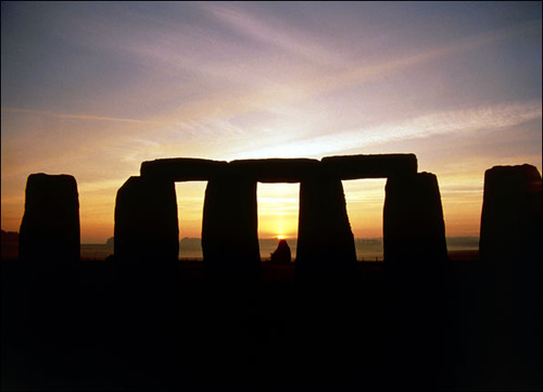 Sunrise above Stonehenge - albeit the first morning of Autumn 2009 will prove cloudy there (Photo: Science Picture Library)