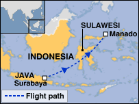 Bản đồ hành trình bay