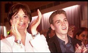 Cherie a Euan Blairovi