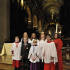 The Radio 2 2008 Young Chorister finalists - Alice Halstead, Olivia Castle, Anwen Hughes, Jessica Smith, James Orrell, Harry Bradford, David Paynes and Charlie McNelly